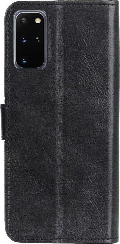 Forterra Samsung S20 Plus Hoesje Bookcase Cover met Kaarthouder - Zwart