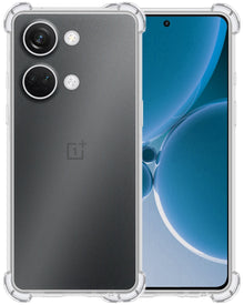 Forterra OnePlus Nord 3 Hoesje Shockproof Backcover Siliconen - Transparant