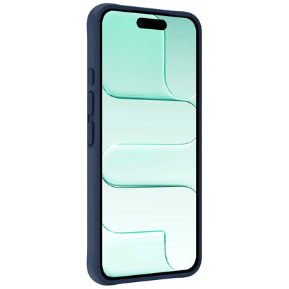 Forterra iPhone Air Hoesje Siliconen Backcover Lichtgewicht - Donkerblauw