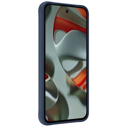 Forterra Google Pixel 9 Pro Hoesje Siliconen Backcover Lichtgewicht - Donkerblauw
