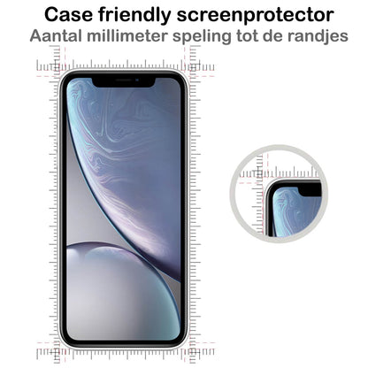 Forterra iPhone Xs Screenprotector Gehard Glas - Volledige dekking