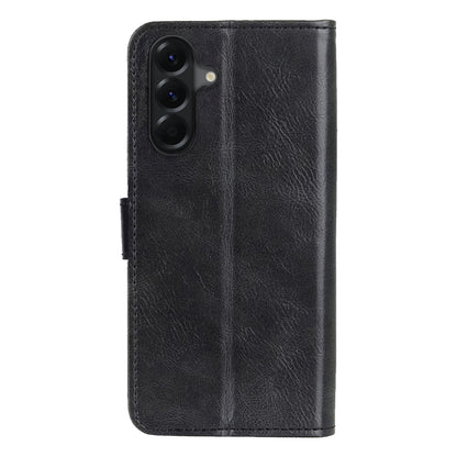 Forterra Samsung A17 Hoesje Bookcase Cover met Kaarthouder - Zwart