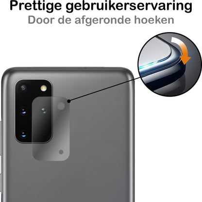 Forterra Samsung S20 Plus Camera Screenprotector Gehard Glas