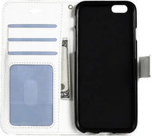 Forterra iPhone 5/5s/5SE Hoesje Bookcase Cover met Kaarthouder - Wit