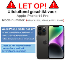 Forterra Privacy Screenprotector Geschikt voor Apple iPhone 14 Pro - Met Installatie Kit - Privacy - Beschermglas - Flexibel Glas - Tempered Glass - Screen Protector