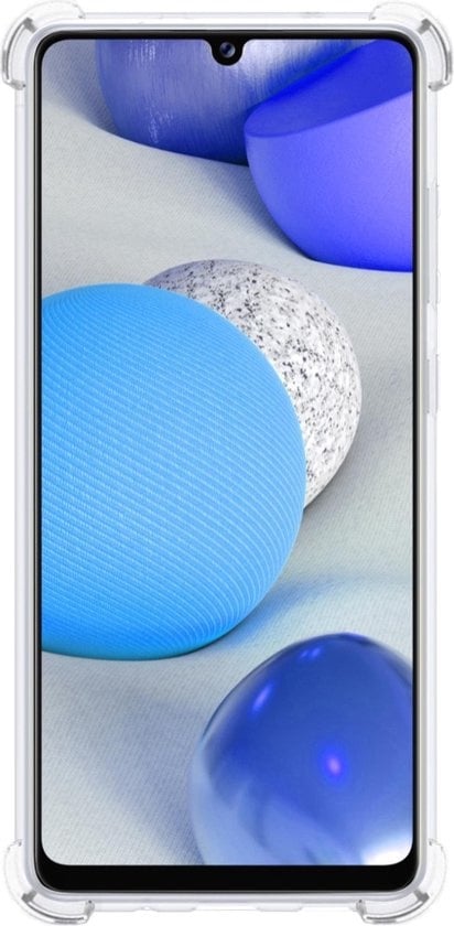 Forterra Samsung A42 Hoesje Shockproof Backcover Siliconen - Transparant
