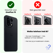 Forterra OnePlus 15 Camera Screenprotector Gehard Glas