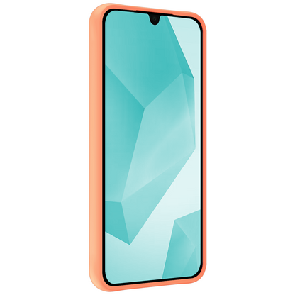 Forterra Samsung A16 Hoesje Siliconen Backcover Lichtgewicht - Perzik