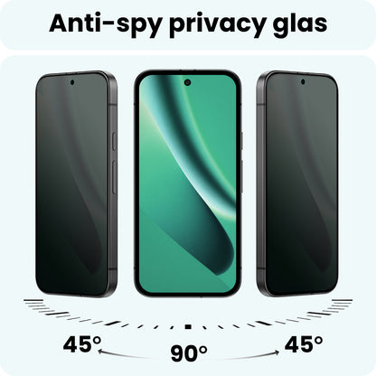 Forterra Google Pixel 10a Screenprotector Gehard Glas - Privacy