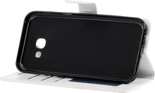 Forterra Samsung Galaxy A5 2017 Hoesje Bookcase Cover met Kaarthouder - Wit