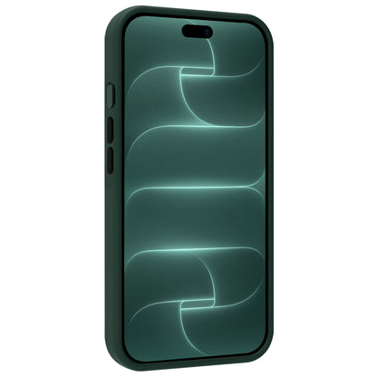 Forterra iPhone 18 Pro Hoesje Geschikt voor Magsafe Backcover Shockproof - Donkergroen