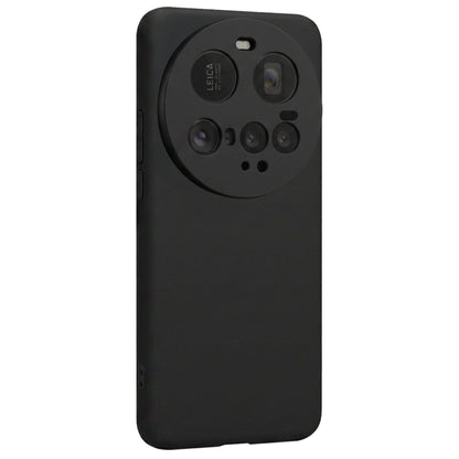 Forterra Xiaomi 15 Ultra Hoesje Siliconen Backcover Lichtgewicht - Zwart