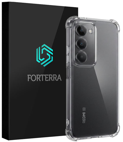 Forterra Xiaomi 15 Hoesje Shockproof Backcover Siliconen - Transparant