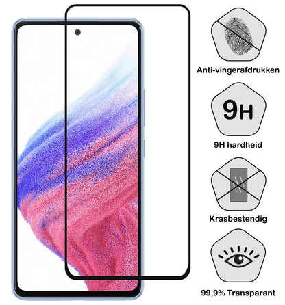 Forterra Samsung A53 Screenprotector Gehard Glas - Full Screen
