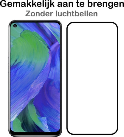 Forterra OPPO A54 5G Screenprotector Gehard Glas - Full Screen