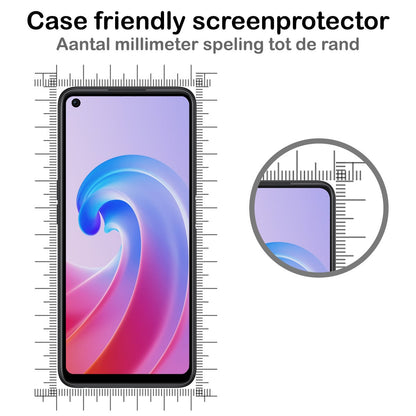 Forterra OPPO A76 Screenprotector Gehard Glas - Full Screen