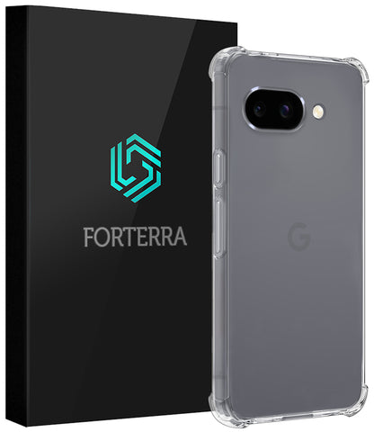 Forterra Google Pixel 9a Hoesje Shockproof Backcover Siliconen - Transparant