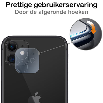 Forterra iPhone 12 Mini Camera Screenprotector Gehard Glas