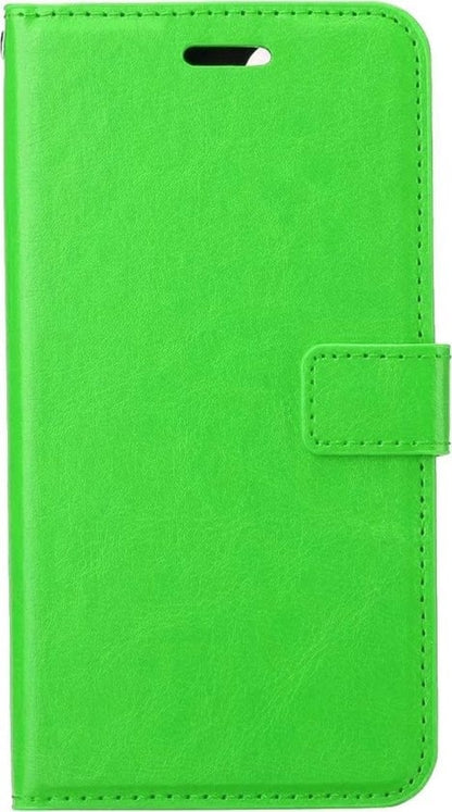 Forterra iPhone 12 Pro Max Hoesje Bookcase Cover met Kaarthouder - Groen