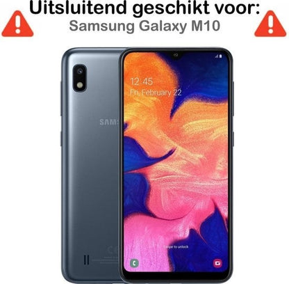 Forterra Samsung M10 Hoesje Siliconen Backcover Lichtgewicht - Transparant