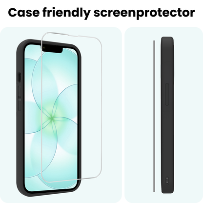 Forterra iPhone 17e Screenprotector Gehard Glas - Volledige dekking