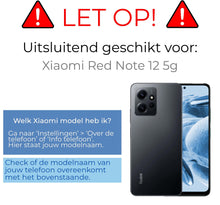 Forterra Xiaomi Redmi Note 12 5G Screenprotector Gehard Glas - Anti-kras