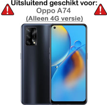 Forterra OPPO A74 4G Hoesje Shockproof Backcover Siliconen - Transparant