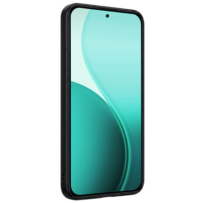 Forterra OPPO Reno 14 Hoesje Siliconen Backcover Lichtgewicht - Zwart