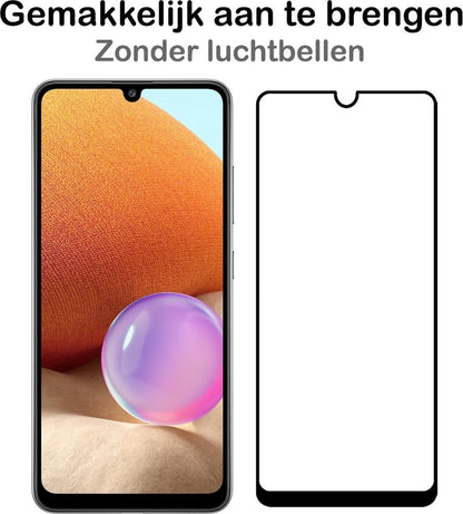Forterra Samsung A32 5G Screenprotector Gehard Glas - Full Screen
