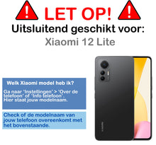 Forterra Xiaomi 12 Lite Hoesje Shockproof Backcover Siliconen - Transparant