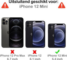 Forterra iPhone 12 Mini Hoesje Siliconen Backcover Lichtgewicht - Geel