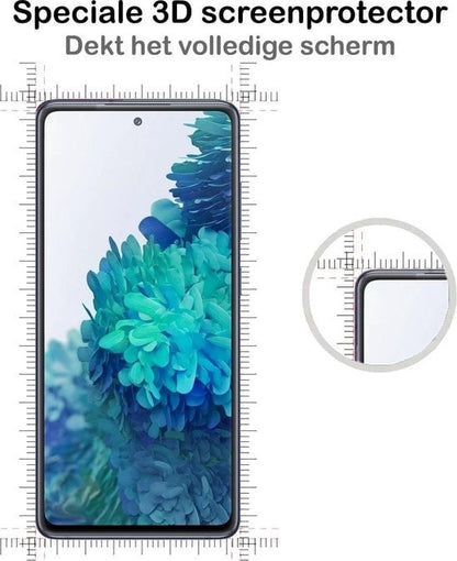 Forterra Samsung S20 FE Screenprotector Gehard Glas - Full Screen