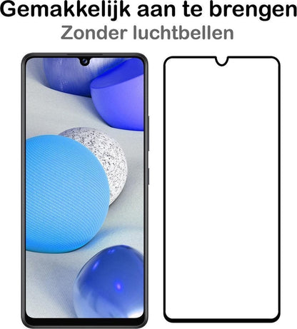 Forterra Samsung A42 Screenprotector Gehard Glas - Full Screen