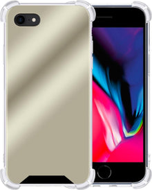 Forterra iPhone SE 2020 Hoesje Shockproof Backcover Siliconen - Goud