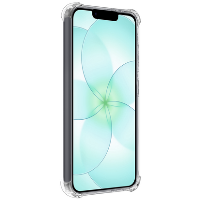 Forterra iPhone 17e Hoesje Kaarthouder Backcover Shockproof - Transparant