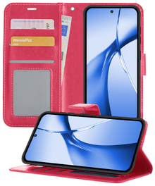 Forterra OnePlus Nord CE 4 Hoesje Bookcase Cover met Kaarthouder - Donkergroen