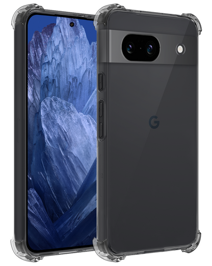 Forterra Google Pixel 8a Hoesje Shockproof Backcover Siliconen - Transparant