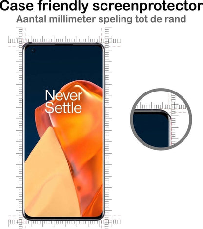 Forterra OnePlus 9 Screenprotector Gehard Glas - Anti-kras