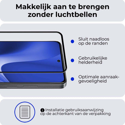 Forterra OPPO A79 Screenprotector Gehard Glas - Full Screen