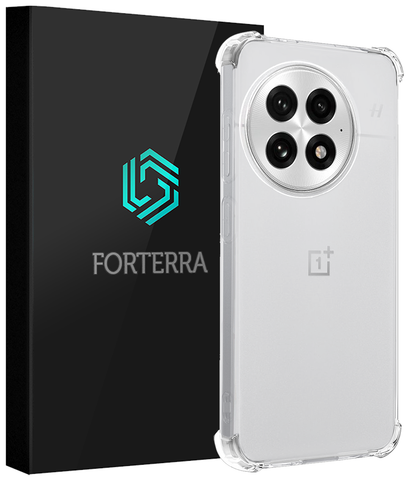 Forterra OnePlus 13R Hoesje Shockproof Backcover Siliconen - Transparant