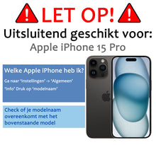 Forterra iPhone 15 Pro Screenprotector Gehard Glas - Anti-kras