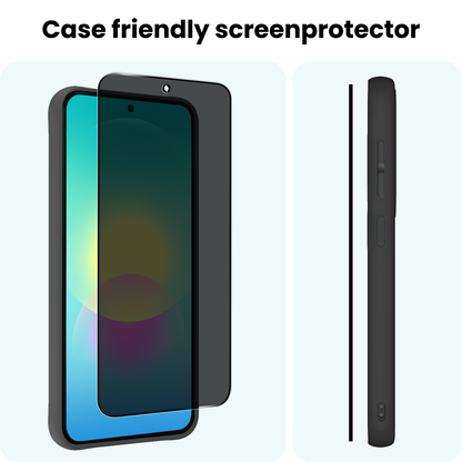 Forterra Samsung A27 Screenprotector Gehard Glas - Privacy