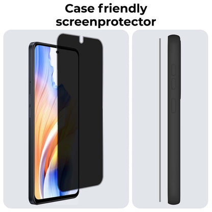 Forterra OPPO A58 Screenprotector Gehard Glas - Privacy