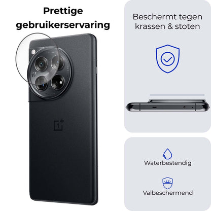 Forterra OnePlus 12 Camera Screenprotector Gehard Glas