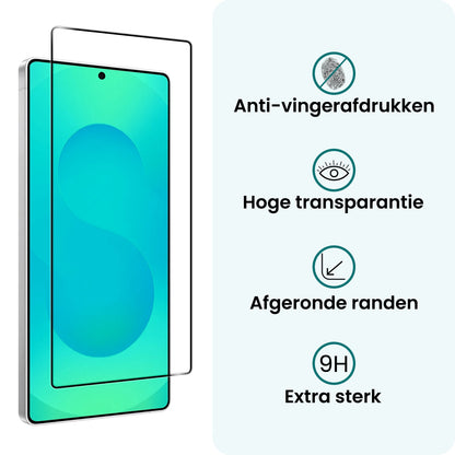 Forterra Samsung S25 Ultra Screenprotector Gehard Glas - Full Screen