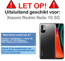 Forterra Redmi Note 10 5G Screenprotector Gehard Glas - Anti-kras