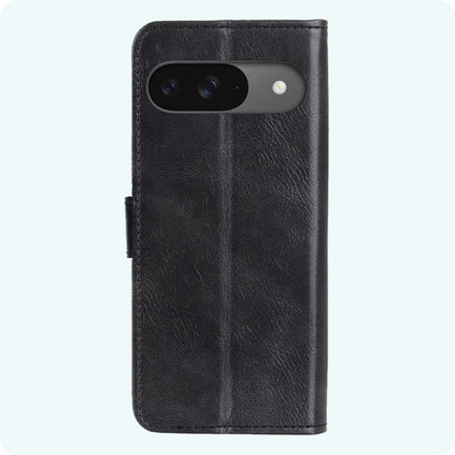 Forterra Google Pixel 10 Hoesje Bookcase Cover met Kaarthouder - Zwart