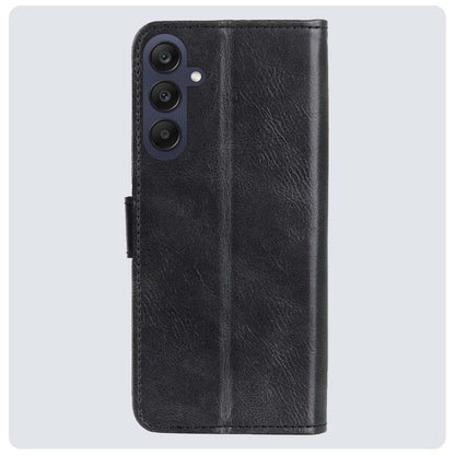 Forterra Samsung A25 Hoesje Bookcase Cover met Kaarthouder - Zwart