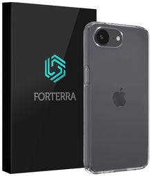Forterra iPhone 16e Hoesje Siliconen Backcover Lichtgewicht - Transparant
