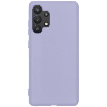 Forterra Samsung A32 4G Hoesje Siliconen Backcover Lichtgewicht - Lila